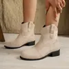 Botines Chelsea de Estilo Europeo para Otoño/Invierno, Nuevos, para Mujer, Piel Mate, Antideslizantes, Resistentes al Desgaste, Suela Plana, Zapatos Perezosos, Casuales, Talla Grande, Zapatos para Mujer