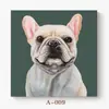 Venta al por mayor de fábrica lindo perro súper lindo pintura decorativa sin marco sala de estar dormitorio lindo simple pintura colgante mural pintura decorativa