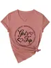 Viagem de Meninas Ótimas Memórias Site Independente da Amazon Camiseta Feminina Elegante e Confortável de Manga Curta com Decote em V