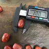 Ágata Cor Assada Sul Vermelho Contas de Balde com Contas Espaçadoras Wen Brincar Acessórios Acessórios Pulseira Colar Acessórios DIY