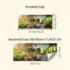 Adesivos para Lixeira Autoadesivos de Animais e Plantas de Simulação Quentes Transfronteiriços Adesivos Decorativos Criativos para Lixeiras Externas à Prova d'Água e de Umidade
