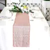 Suministro de Caminos de Mesa con Lentejuelas de Gypsophila Transfronterizos para Bodas de Hotel, Banquetes, Fiestas Navideñas y Caminos de Mesa Bordados Decorativos