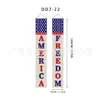 Decoración de Fiesta Celebración del Día de la Independencia Pancarta para Puerta Adecuada para Reuniones Familiares Amazon Transfronterizo 250º Aniversario
