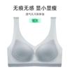 Sutiã Taça Furada Malha Respirável Taça Furada Ultrafino Sem Marcas Seda Gelo Roupa Íntima Feminina Sutiã Sem Aro Plus Size para Mulheres
