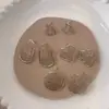 Pendientes de Estilo Nicho, Gama Alta, Estilo Genial, Pequeños, Sencillos, Modernos y Versátiles, Pendientes Huecos de Corazón