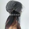 Gorra de Malla 13X6 Bloque de Cabello de Encaje Integrado Cierre Frontal Cabello Humano Bloque de Cabello Tejido a Mano Coreano Encaje Frontal