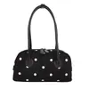 Otoño 2026 Nuevo Diseño de Nicho Bolso de Hombro de Lunares Versátil Casual para Viajes Diarios Bolso Baguette Bolso de Mano