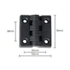 Dobradiça borboleta de nylon espessada HFC06-48-E, para perfis tipo rack, dobradiça plástica de abertura plana, atacado, mesmo modelo que Yiheda