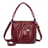 2026 Nova Bolsa Feminina Bolsa de Mão Bolsa Feminina Moda Europeia e Americana Bolsa Retrô Ombro Único Grande Capacidade Bolsa Transversal