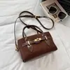 Bolsa transversal vintage, nova bolsa de camurça para uso diário, bolsa de ombro única requintada para o trabalho, moda nicho feminina de outono 2026