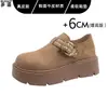 En stock~2026 Otoño Temprano Nuevos Zapatos Versátiles para Mujer Piel Genuina Completamente Cubiertos Suela Gruesa Súper Suave Zapatos Birkenstock Planos para Mujer