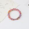 2022 otoño e invierno coreano nuevo irregular cabeza cuerda alta elástica costura color pelo anillo niñas trenza goma banda joyería