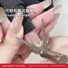 Arte de Uñas de Doble Punta Imán para Uñas Francesas Ojo de Gato Herramienta Auxiliar Galvanizada Engrosada Imán Cilíndrico Fuerte Herramienta para Uñas