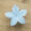 Europeu e Americano transfronteiriço cor glitter ovo flor grampo de cabelo flor pinça lateral das mulheres meia garra de volta cabeça tubarão clipe