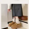 Zapatos Birkenstock con Plataforma de Suela Gruesa para Aumentar la Altura para Mujeres Bajitas, Nuevo Estilo Verano 2026, Medias Zapatillas de Dedo Cerrado, Calzado de Exterior de Moda, Versátil para Mujeres