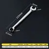 Llave de Doble Propósito con Acabado de Espejo No. 13, No. 14 Llave, Ferretería para Reparación de Automóviles, Llave Inglesa de Flor de Ciruelo, Herramienta para Reparación de Teléfonos Móviles, Llave de Doble Propósito