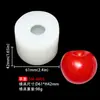 Molde de Silicona de Frutas Simuladas (Manzana, Plátano, Fresa, Mora), Decoración para Hornear Postres de Frutas 3D, Molde Squishy