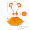 Fuente transfronteriza Halloween nueva diadema de animales oso accesorios para la cabeza de los niños accesorios de juego de rol accesorios para el cabello de oso