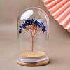 Capa de vidro de cristal natural, árvore de cristal, árvore da fortuna, árvore da vida, decoração, decoração, faça você mesmo, capa de vidro, decoração