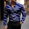 Camisas Casuales de Manga Larga con Estampado 3D para Hombre de Temporada Primavera, Verano, Otoño de Fábrica Original Transfronterizas TEMU Amazon