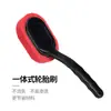 Escova de polimento para pneus de carro, escova multifuncional para interior, escova de esponja para limpeza de rodas de enceramento, ferramenta de detalhamento automotivo