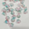 Accesorios para Joyería DIY Flor de Peonía 1.7*1.7 Pétalos de Vidrio Estilo Antiguo Pasador Adorno para Tocados Materiales Venta al por Mayor