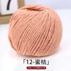Fio de Algodão Oco para Quatro Estações 2mm Algodão Linho Tricô Manual DIY Chapéu Bolsa Crochê Capa de Copo Fio Redondo Coreano