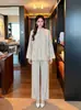 Chaqueta elegante antiedad estilo chino Guofeng de primavera, con diseño de lentejuelas y cuentas, estilo industrial pesado, N1029