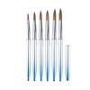 Kit de manicure novo de fábrica caneta de unha degradê caneta de escultura caneta de cristal para unhas ferramenta pincel