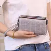 Atacado 2024 novas senhoras longas carteira de celular bolsa bolsa feminina de tecido bolsa de moedas bolsa pequena feminina