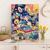Pintura al Óleo Digital DIY Pintura al Óleo Hecha a Mano Colorear Regalo de Cumpleaños Exquisita Pintura Acrílica Decorativa Pintada a Mano Puesto Mayorista