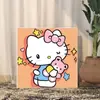 Venta al por mayor de fábrica pintura al óleo digital pintura decorativa lindo personaje de dibujos animados pintura para colorear a mano DIY pintura hecha a mano para niños pintura simple