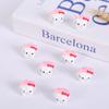 Campana Navideña de Animalito de Dibujos Animados para Mascota, Campana para Cachorro, Collar para Perro, Fresas, Suministros para Mascotas, Accesorios DIY