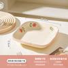 Adorable Vajilla Cerámica Bajo Esmalte, Platos de Alta Calidad para Uso Doméstico, Platos de Pescado, Platos para Empanadillas, Platos Hondos, Juego de Taza y Plato
