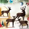 Decorações de Mesa e Enfeites para Festa de Natal em Casa, Fornecimento Exclusivo Transfronteiriço de Artesanato em Madeira e Decorações de Natal