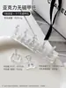 Suporte Não Magnético para Unhas de Acrílico Base para Prática de Manicure Suporte para Unhas Peça de Xadrez Transparente Ferramenta de Exibição de Unhas Vestível Atacado