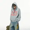 Exclusivo para vendas transfronteiriças: Moletom cardigã com capuz estilo americano de peso pesado para homens, jaqueta casual de outono e inverno para homens
