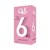 Condón Q-Point de Larga Duración Ultradelgado Tamaño Pequeño 49mm Shuiduoduo Condón Masculino Antifun Eyaculación Precoz Retrasado Tt