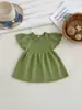 Nuevo Vestido de Primavera y Otoño para Niñas 100% Algodón Vestido de Princesa Vestido de Niña Ceñido a la Cintura Estilo Pequeño Chanel Vestido de Princesa para Niños