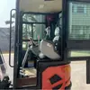 A Mini escavadeira Zy-18 de 1,8 Tonelada da Zhongyuan é uma Escavadeira Pequena Adequada para Operações de Escavação de Valas em Construção