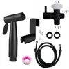 Set de Pistola Rociadora para Inodoro de Acero Inoxidable Transfronteriza, Boquilla Potenciadora de Grifo Bidet, Pistola Rociadora para Inodoro, Cabezal de Ducha