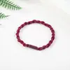 Pulsera de Cuerda Trenzada Simple para el Cabello Doble Uso Goma Elástica para el Cabello Suministro al por Mayor para Puestos