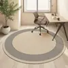 Estilo Japonês Sala de Estar Tapete Redondo Quarto Cadeira Giratória Tapete Pequeno Computador Cadeira Tapete Pé Estilo Japonês Sofá Tapete de Mesa