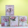 Bolsa de Regalo Blanca para el Día de la Madre Bolsa de Regalo Manual de Floristería Empaque para el Día de la Mujer Bolsa de Papel Portátil Bolsa de Regalo Extranjera Transfronteriza