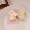 Pasador de Pelo Coreano Dulce y Lindo con Lazo para Mujer, Pinza para Flequillo Lateral, Cabello Suelto, Pasador con Corazón Femenino, Nuevo Accesorio para el Cabello