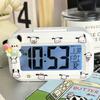 Mini reloj electrónico de escritorio para niños, administrador de tiempo para estudiantes, temporizador de cocina, pantalla de temperatura, reloj despertador electrónico