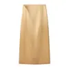 Atacado de roupas femininas transfronteiriço 2026 verão novo moda estilo europeu e americano saia bodycon justa sexy com fenda