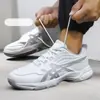 Suministro Transfronterizo de Zapatos Deportivos, Zapatos de Hombre, Zapatos de Bádminton, Zapatos de Entrenamiento Transpirables para Tenis de Mesa, Zapatos de Tenis Ligeros y Cómodos para Estudiantes