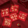 Artículos para Bodas Sobres Rojos para Matrimonio, Mini Paquetes Rojos para Bloquear la Puerta, Paquetes Rojos al por Mayor para Invitados de Boda