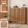 Sapateira de Porta de Casa Multicamadas Porta-Objetos Armário de Sapatos para Corredor Interno Estilo Novo Simples Popular Armazenamento de Sapatos Doméstico